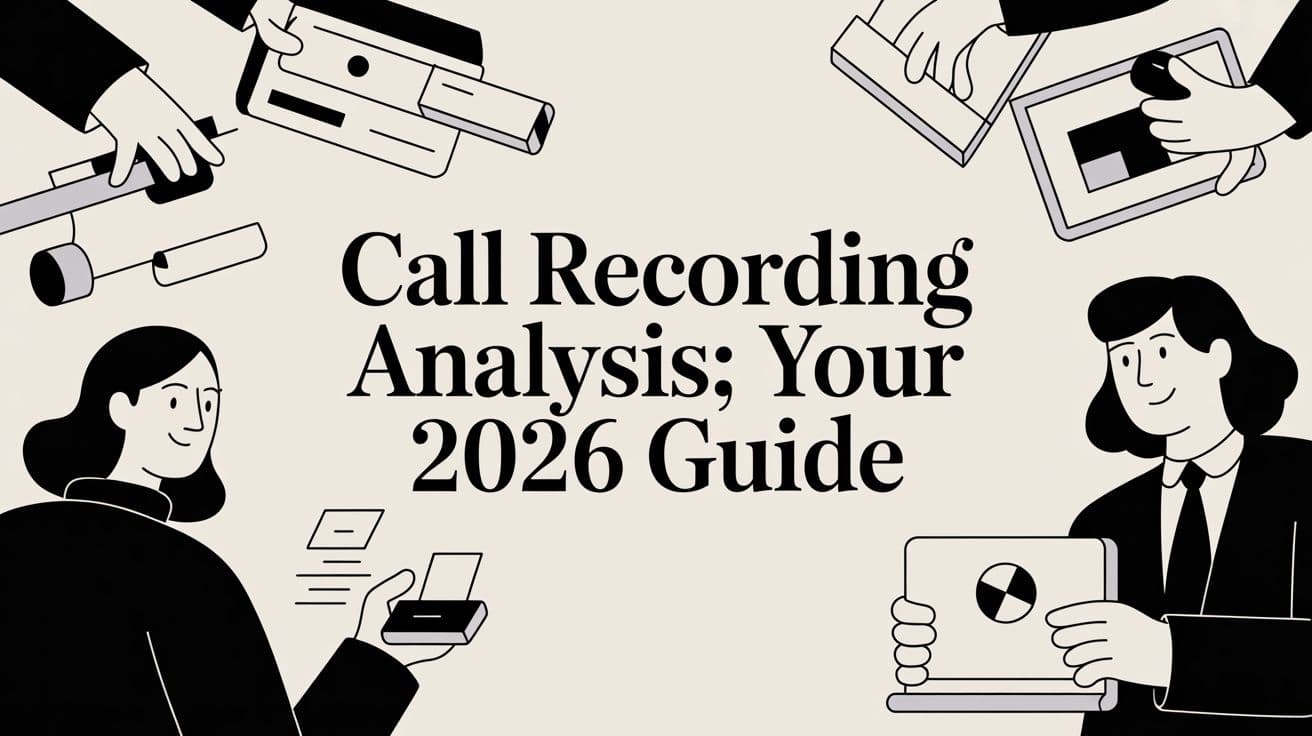 Call Recording Analysis: Your 2026 Guide