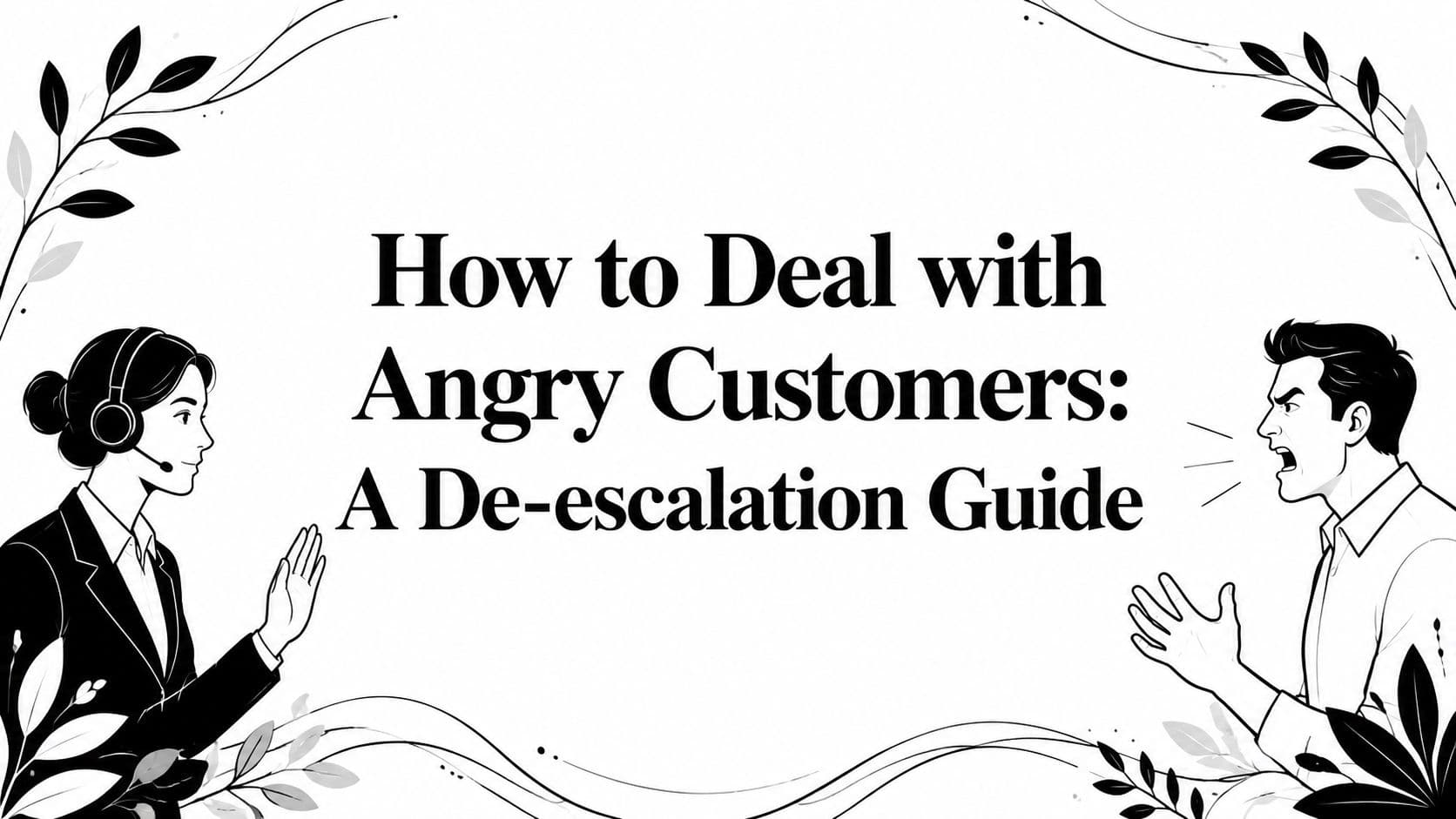 How to Deal with Angry Customers: A De-escalation Guide