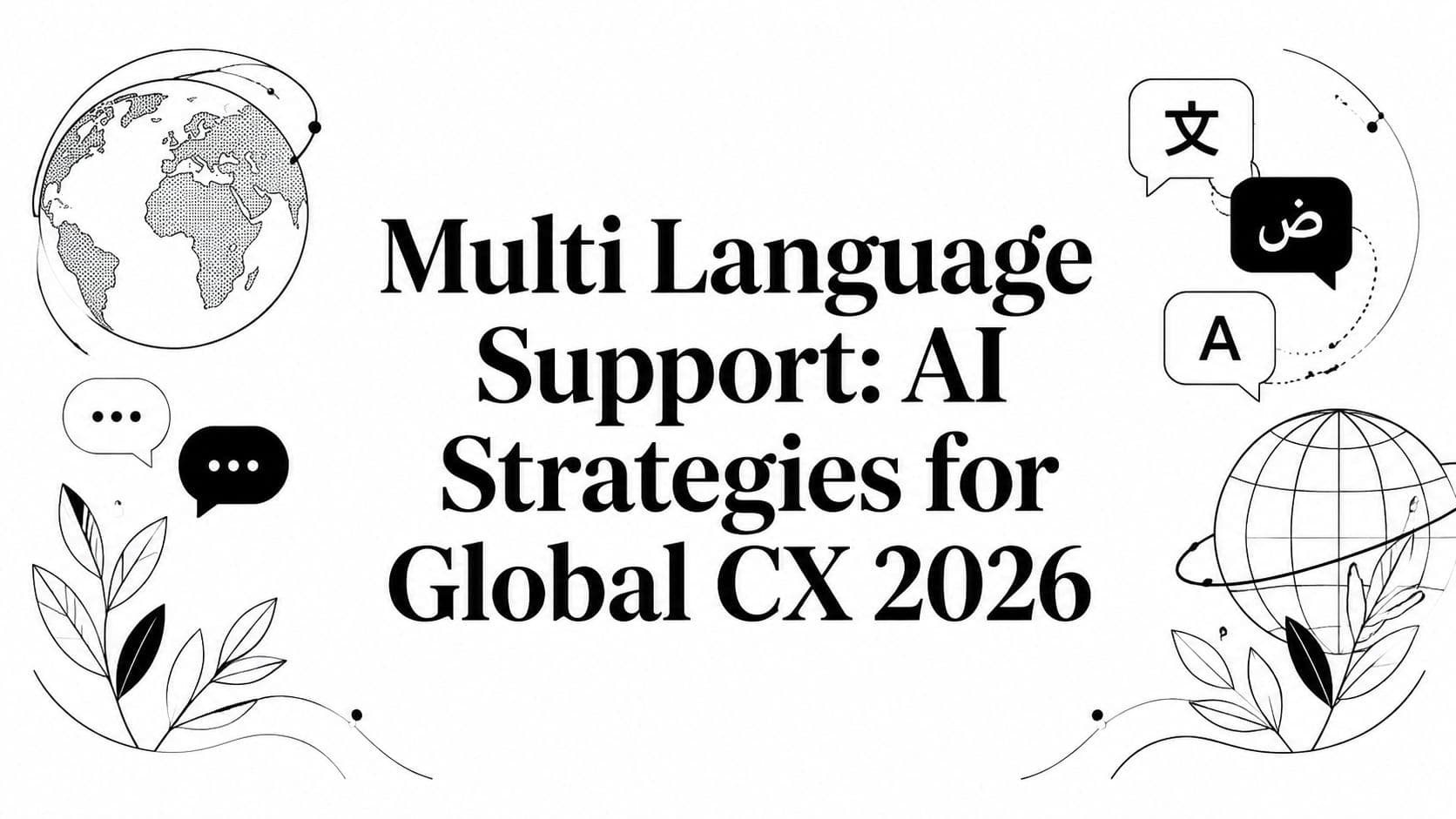 Multi Language Support: AI Strategies for Global CX 2026