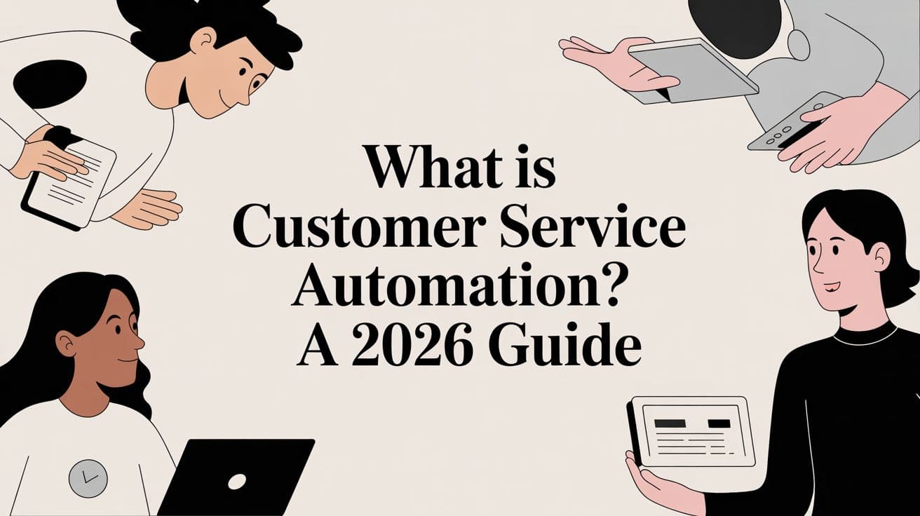 What Is Customer Service Automation? A 2026 Guide