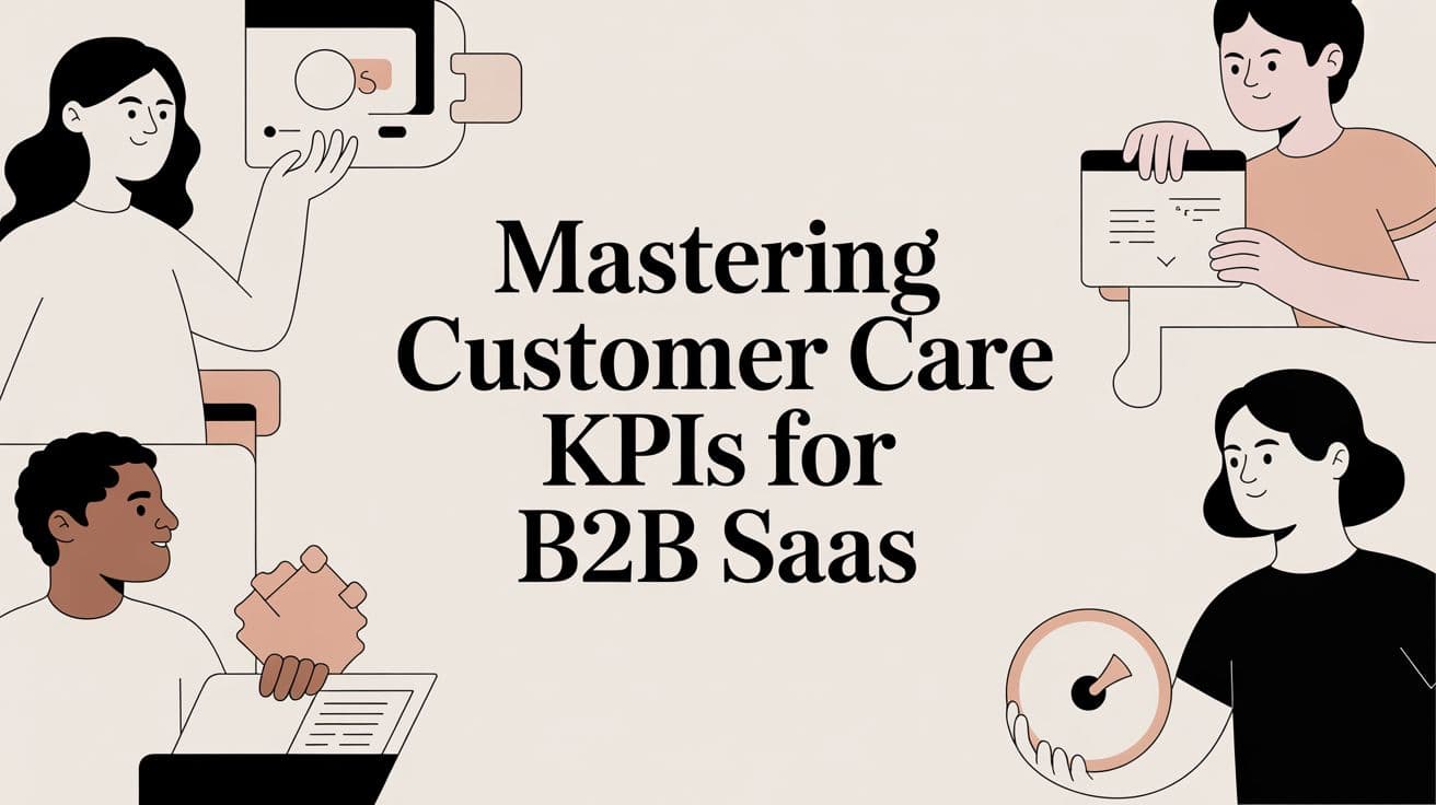 Mastering Customer Care KPIs for B2B SaaS