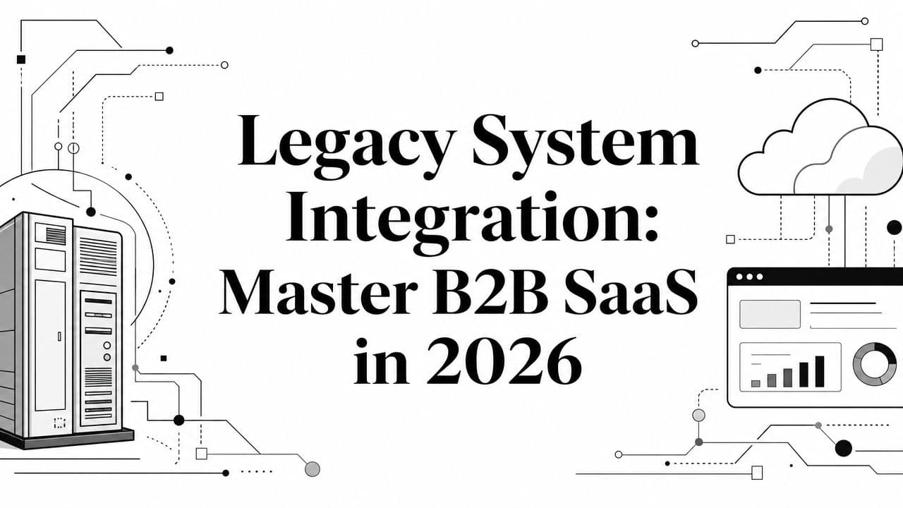 Legacy System Integration: Master B2B SaaS in 2026