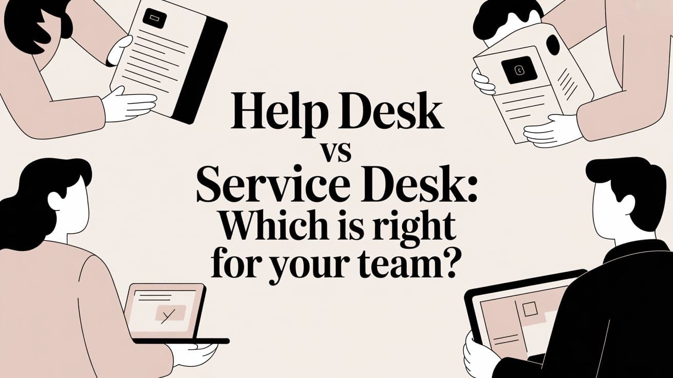 Help Desk vs Service Desk: Which Is Right for Your Team?