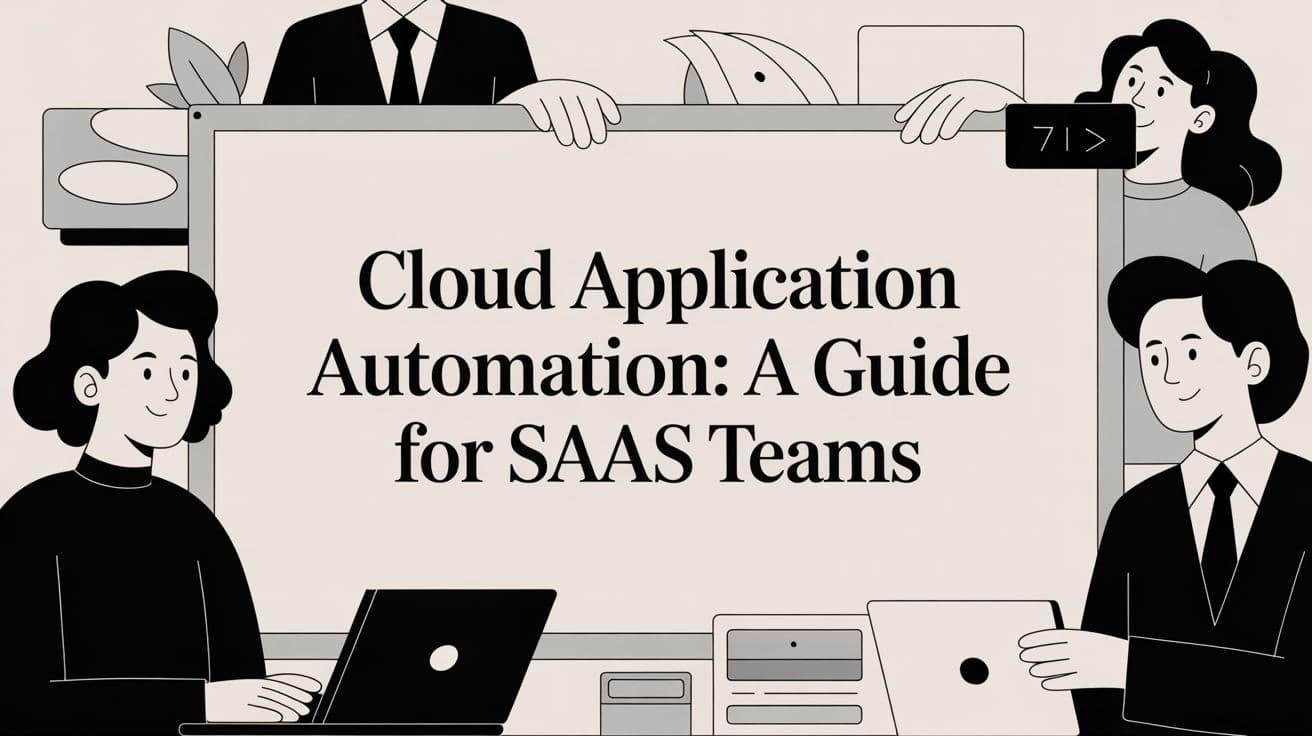 Cloud Application Automation: A Guide for SaaS Teams