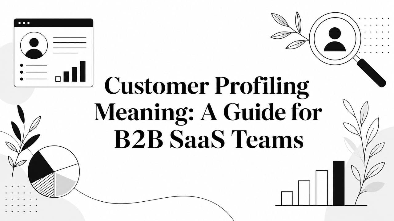 Customer Profiling Meaning: A Guide for B2B SaaS Teams