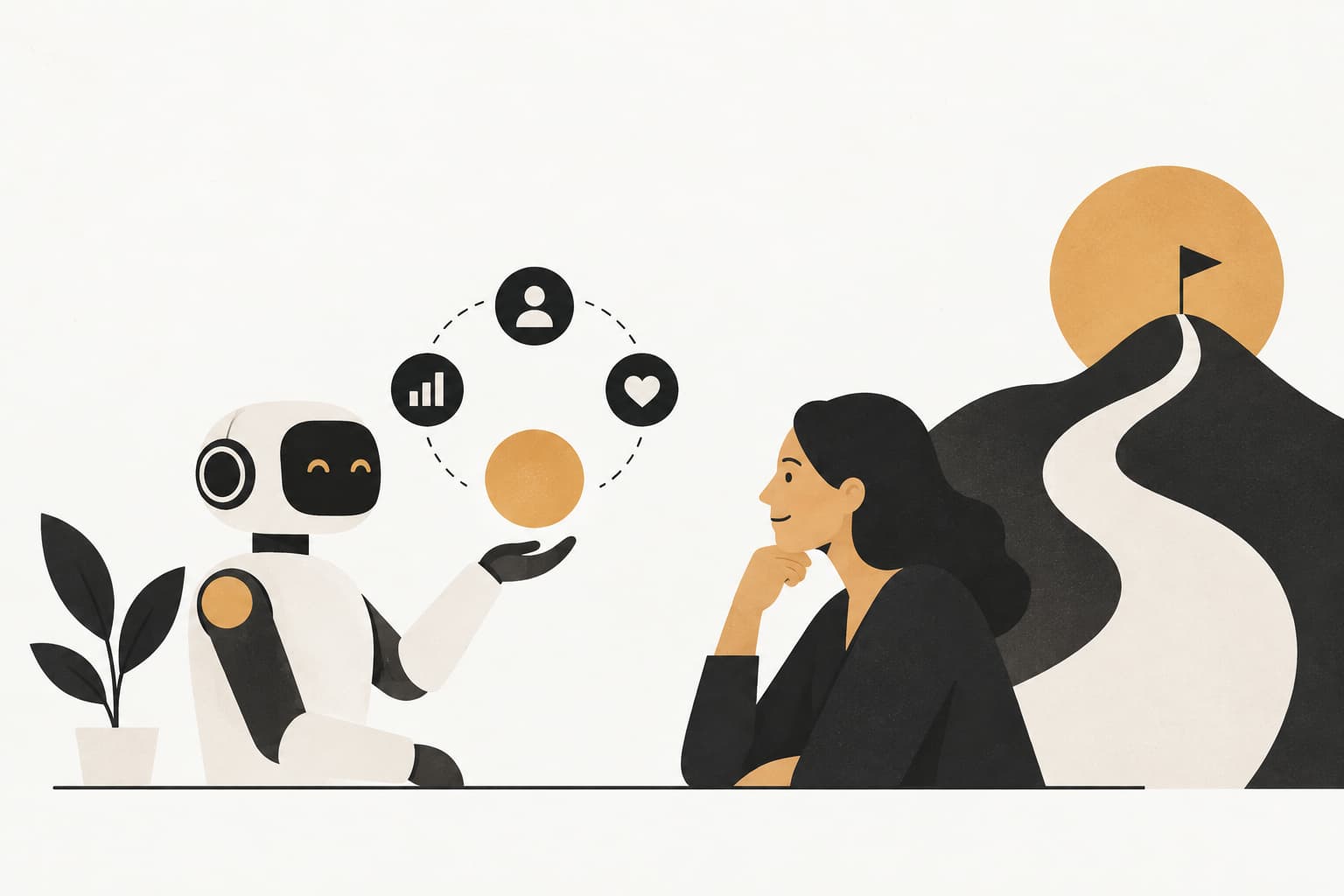 Editorial illustration: AI for Customer Success: Your 2026 Strategic Guide