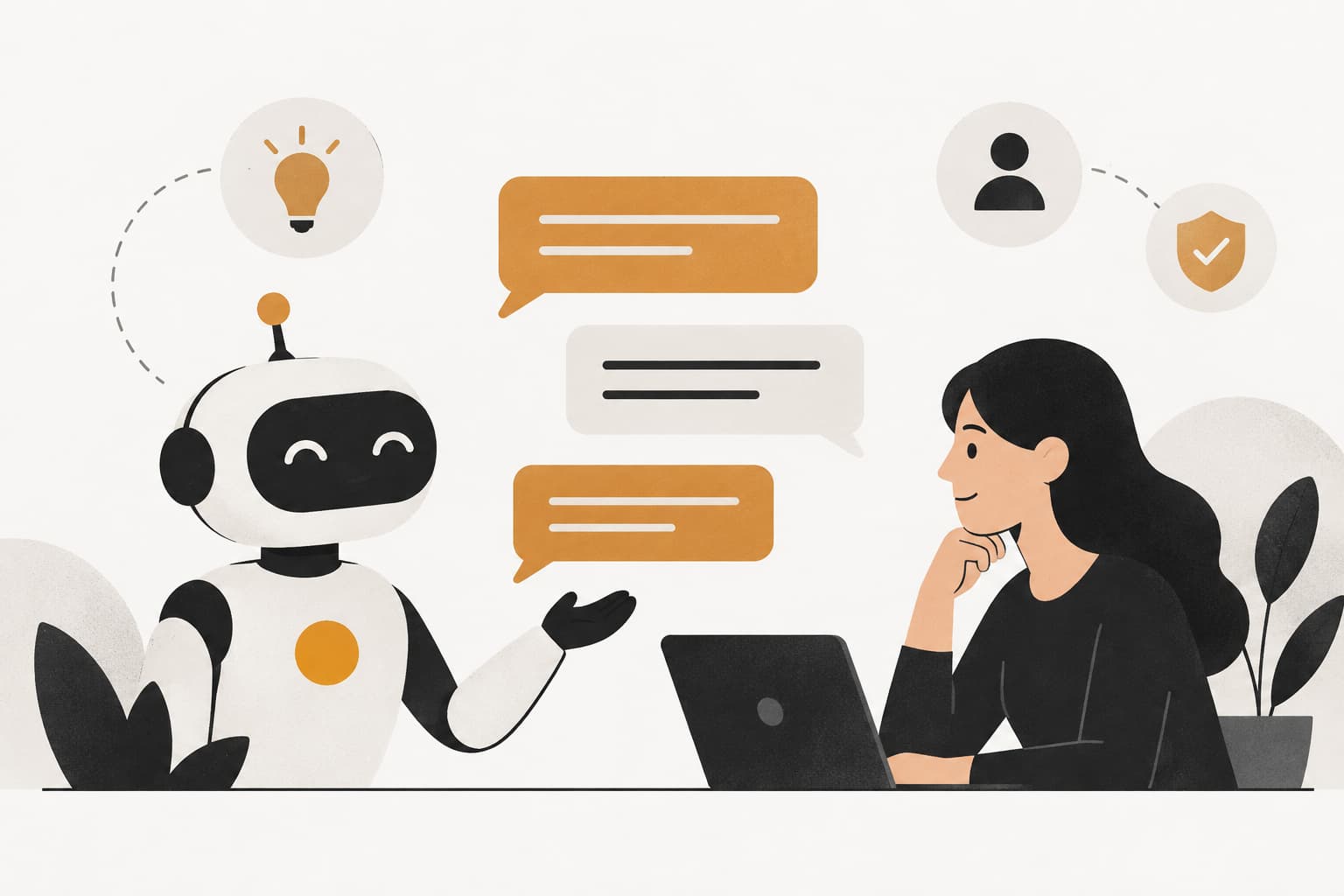 Editorial illustration: 7 Best AI Chatbot Strategies to Transform Your Customer Support in 2026