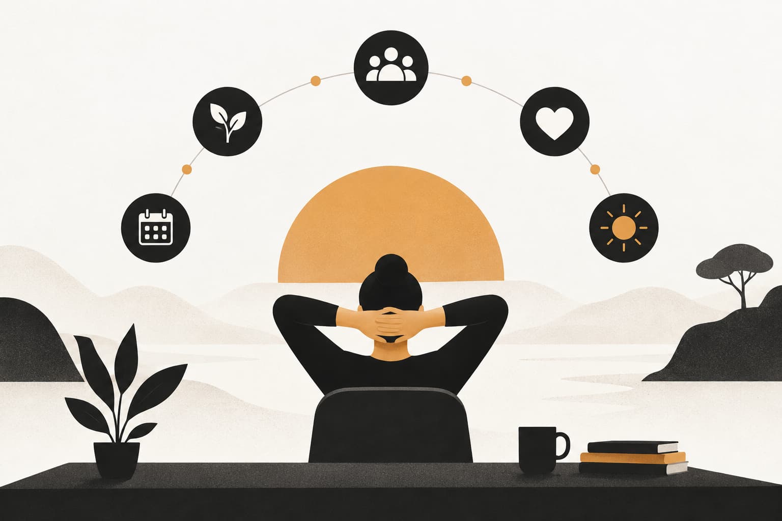 Editorial illustration: 8 Proven Strategies to Reduce Support Team Burnout