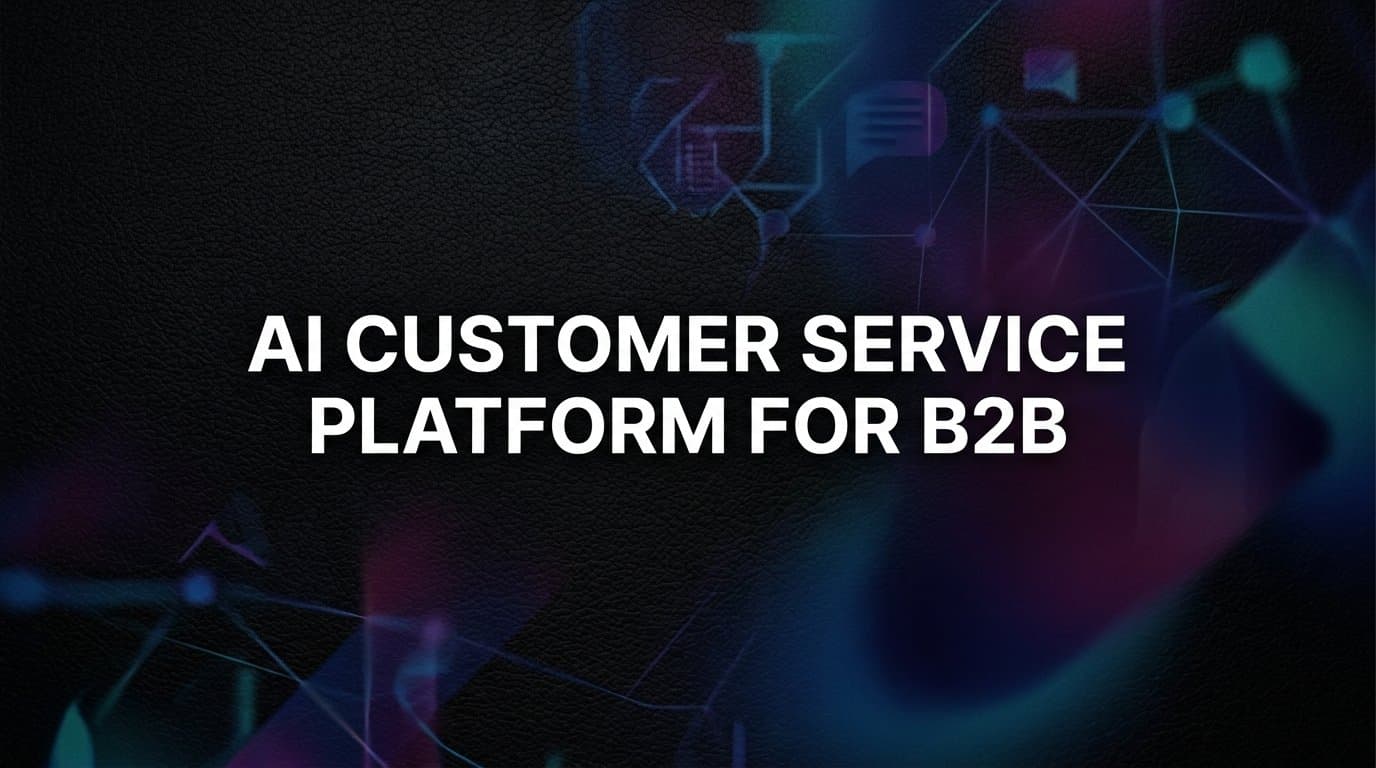 9 Best AI Customer Service Platforms for B2B in 2026