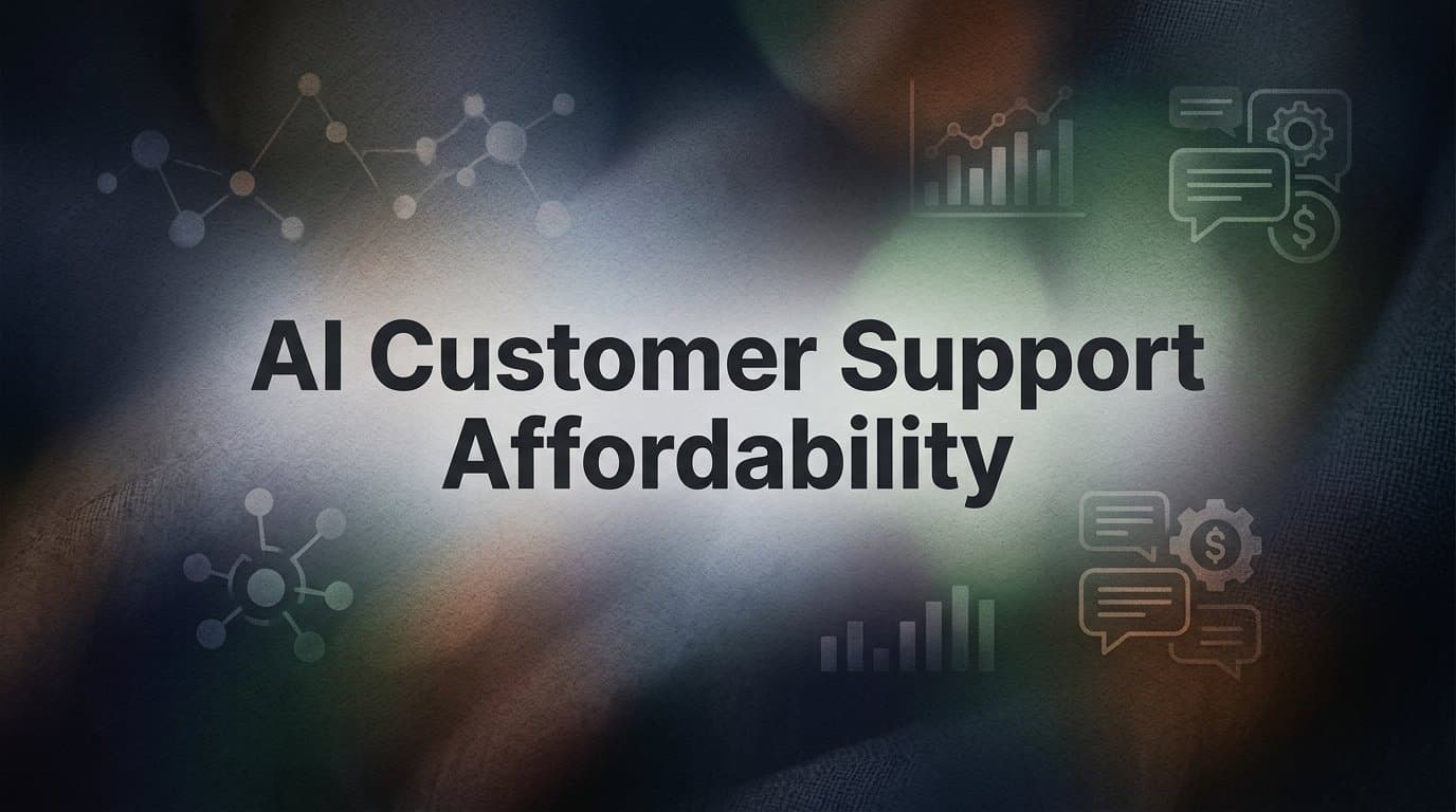 AI Customer Support Affordability: What It Actually Costs (and What You Get)