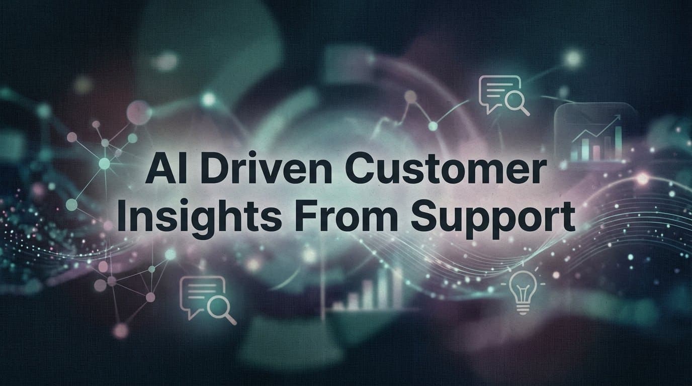 AI-Driven Customer Insights from Support: How to Turn Every Ticket into Business Intelligence