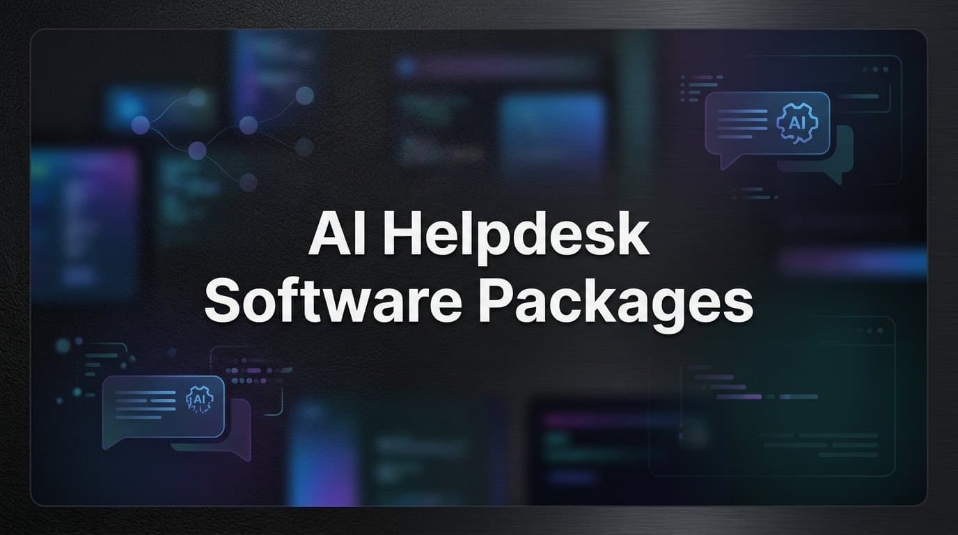 9 Best AI Helpdesk Software Packages for B2B Teams in 2026