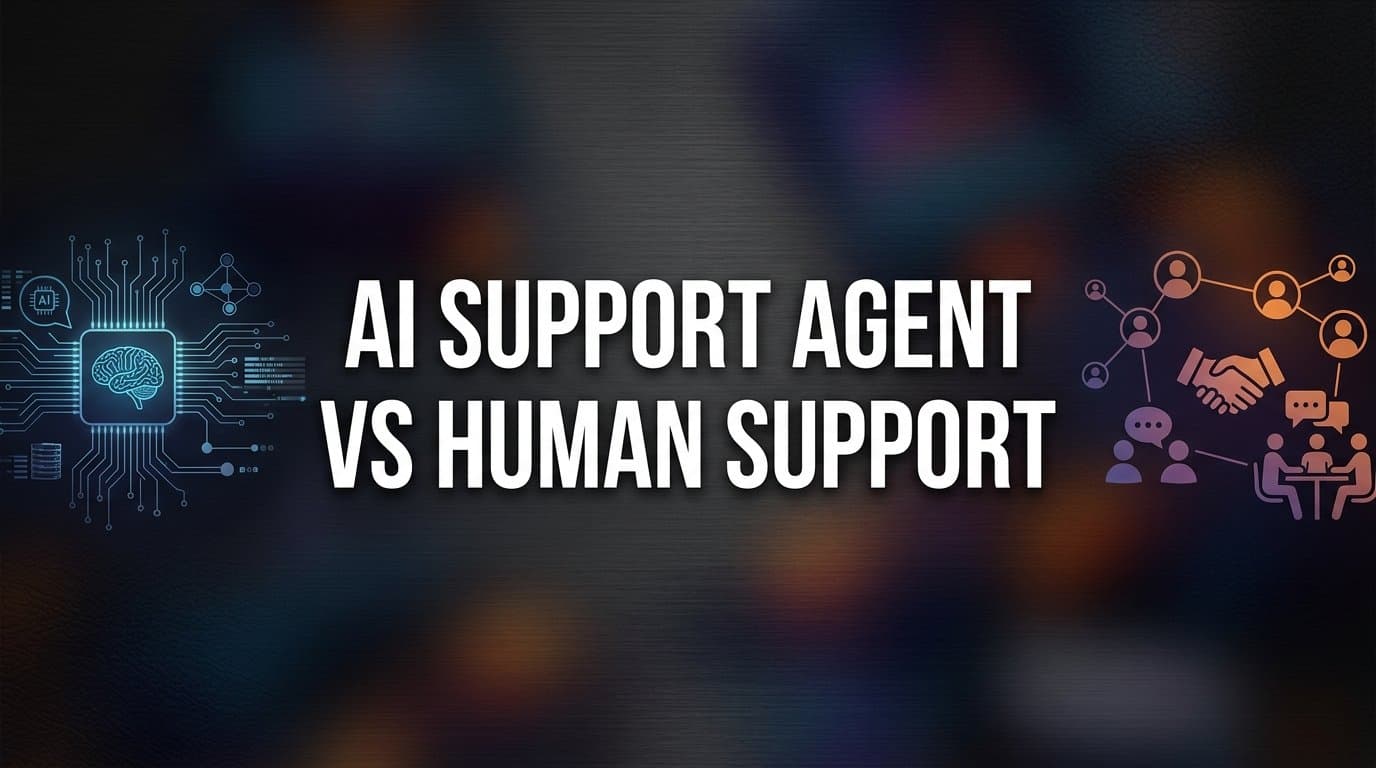 AI Support Agent vs Human Support: 7 Strategies to Build the Perfect Hybrid Model