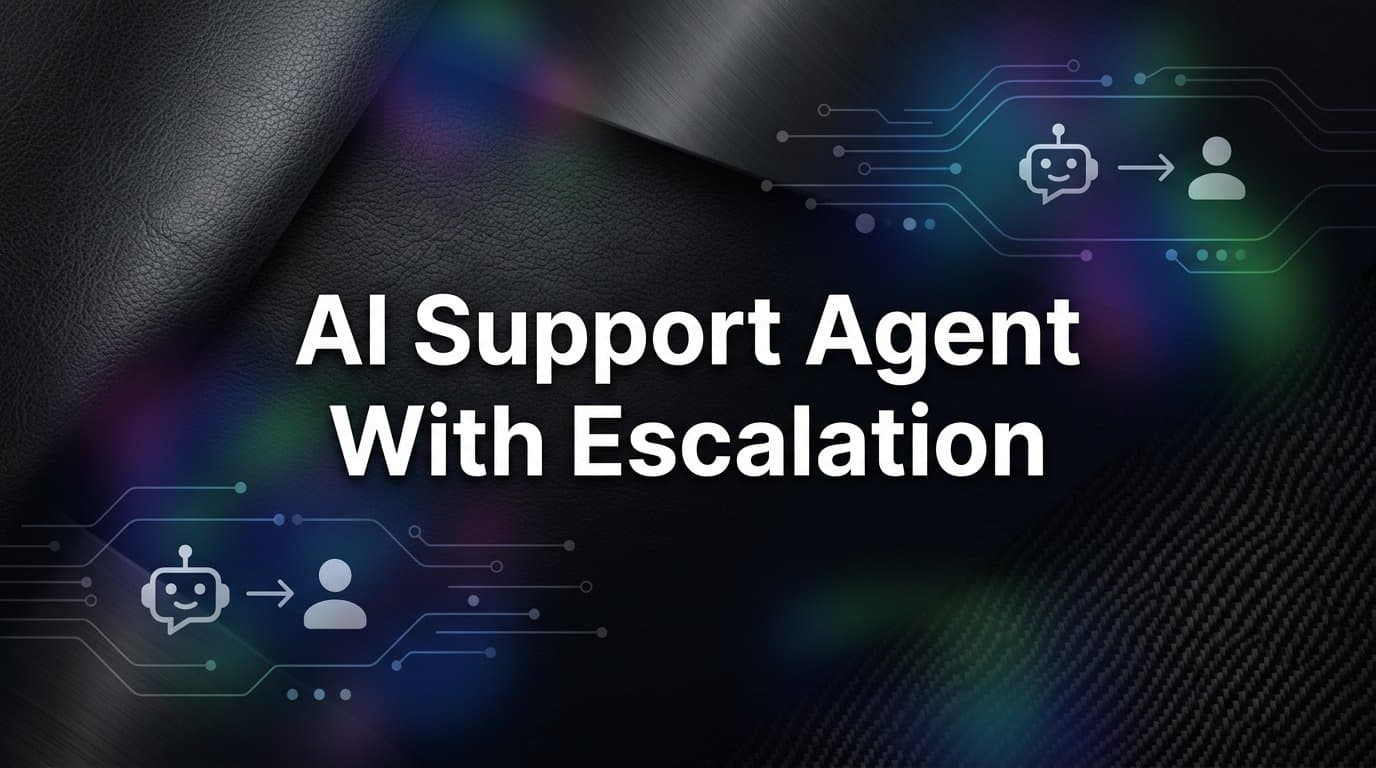 How to Set Up an AI Support Agent with Escalation: Step-by-Step Guide