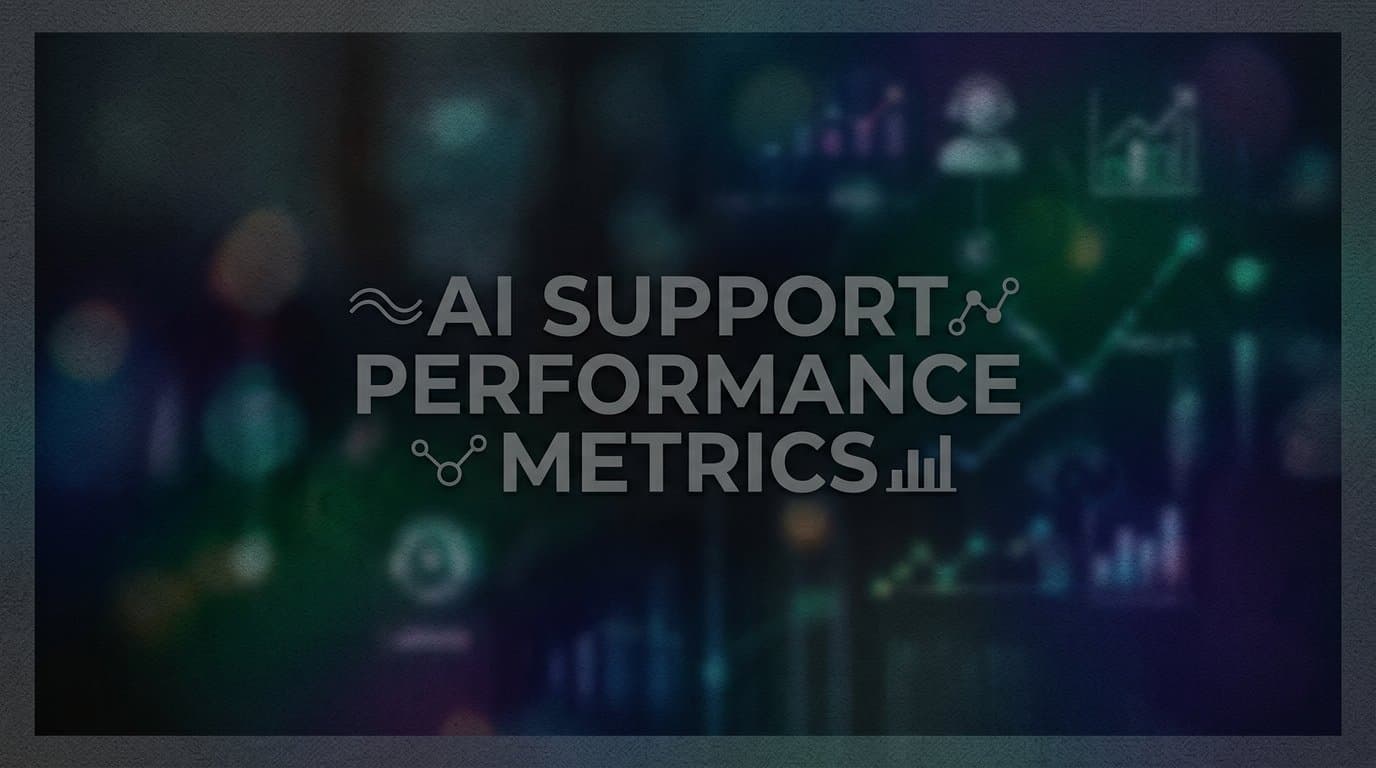 AI Support Performance Metrics: The Complete Guide to Measuring What Actually Matters