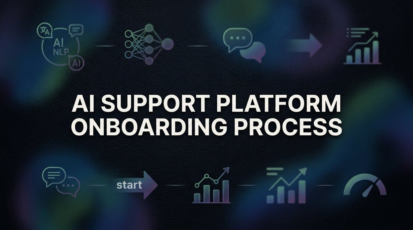 AI Support Platform Onboarding Process: A Step-by-Step Guide to Going Live Fast