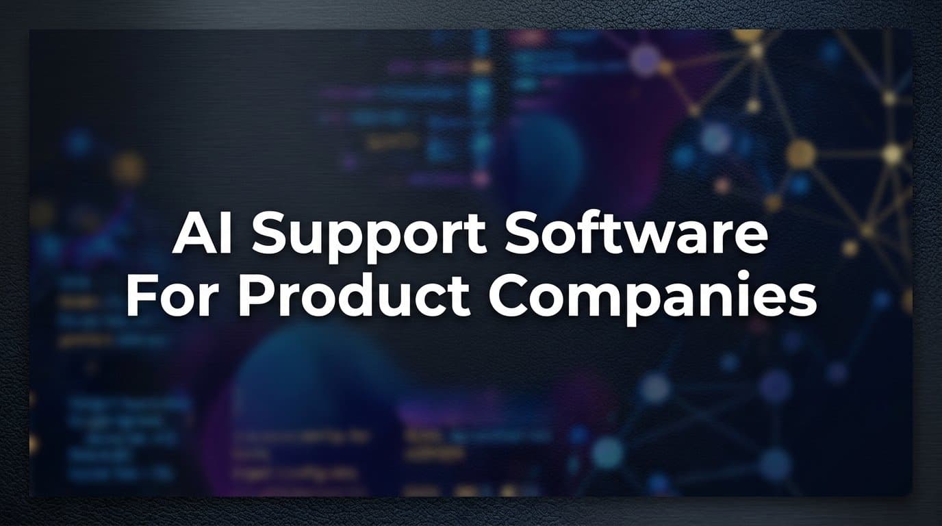 9 Best AI Support Software for Product Companies in 2026