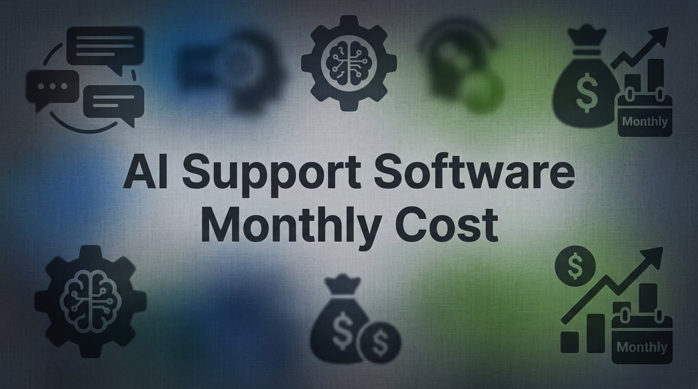 AI Support Software Monthly Cost: What You're Actually Paying For (And Why It Varies So Much)