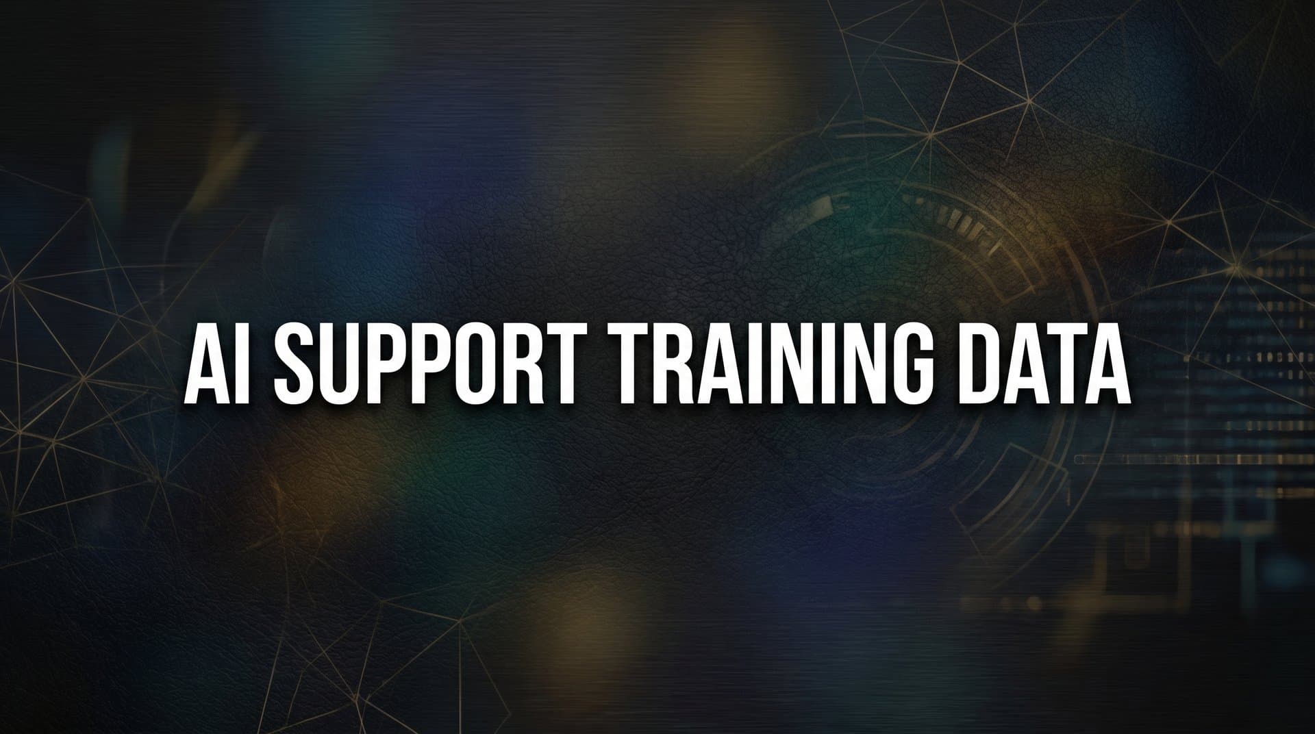 AI Support Training Data: What It Is, Why It Matters, and How to Build It Right
