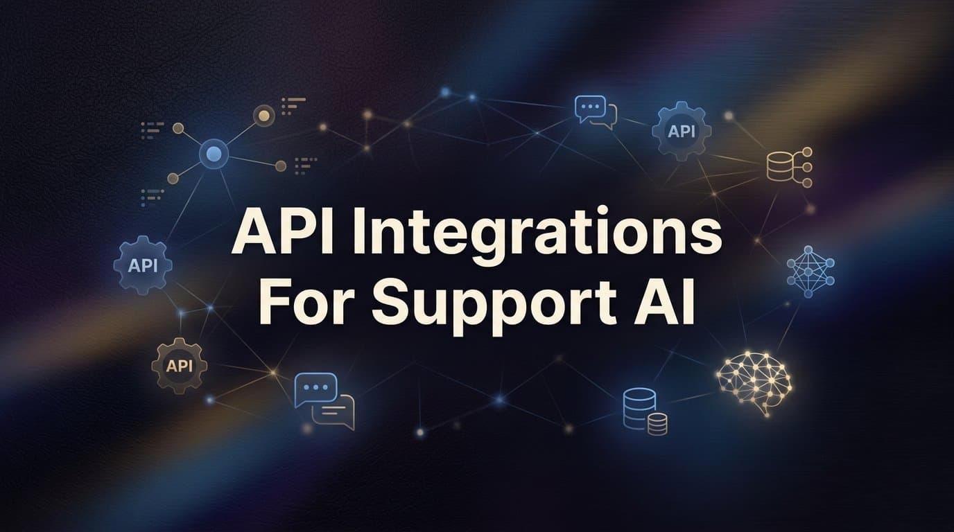 How to Set Up API Integrations for Support AI: A Step-by-Step Guide