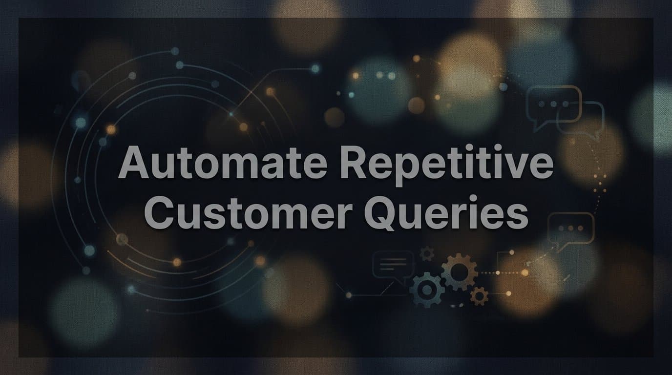 How to Automate Repetitive Customer Queries: A Step-by-Step Guide