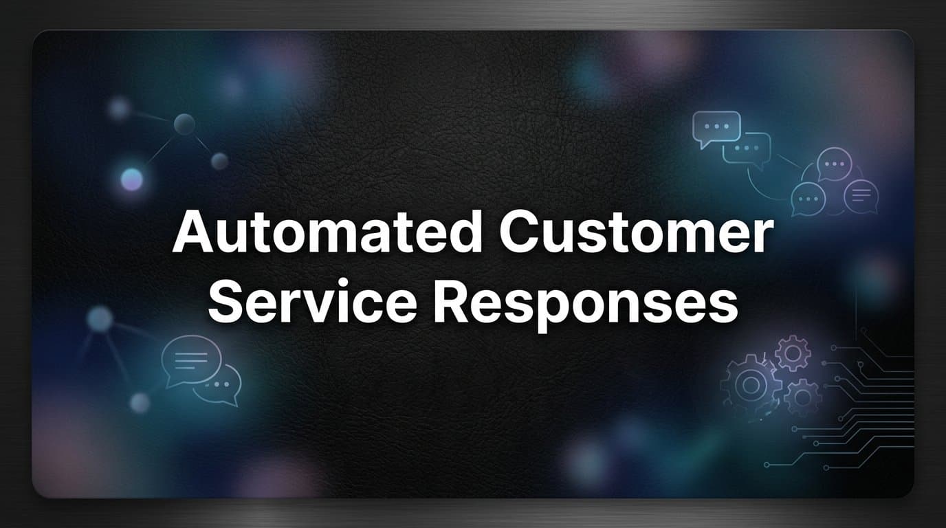 Automated Customer Service Responses: How They Work and Why They Matter