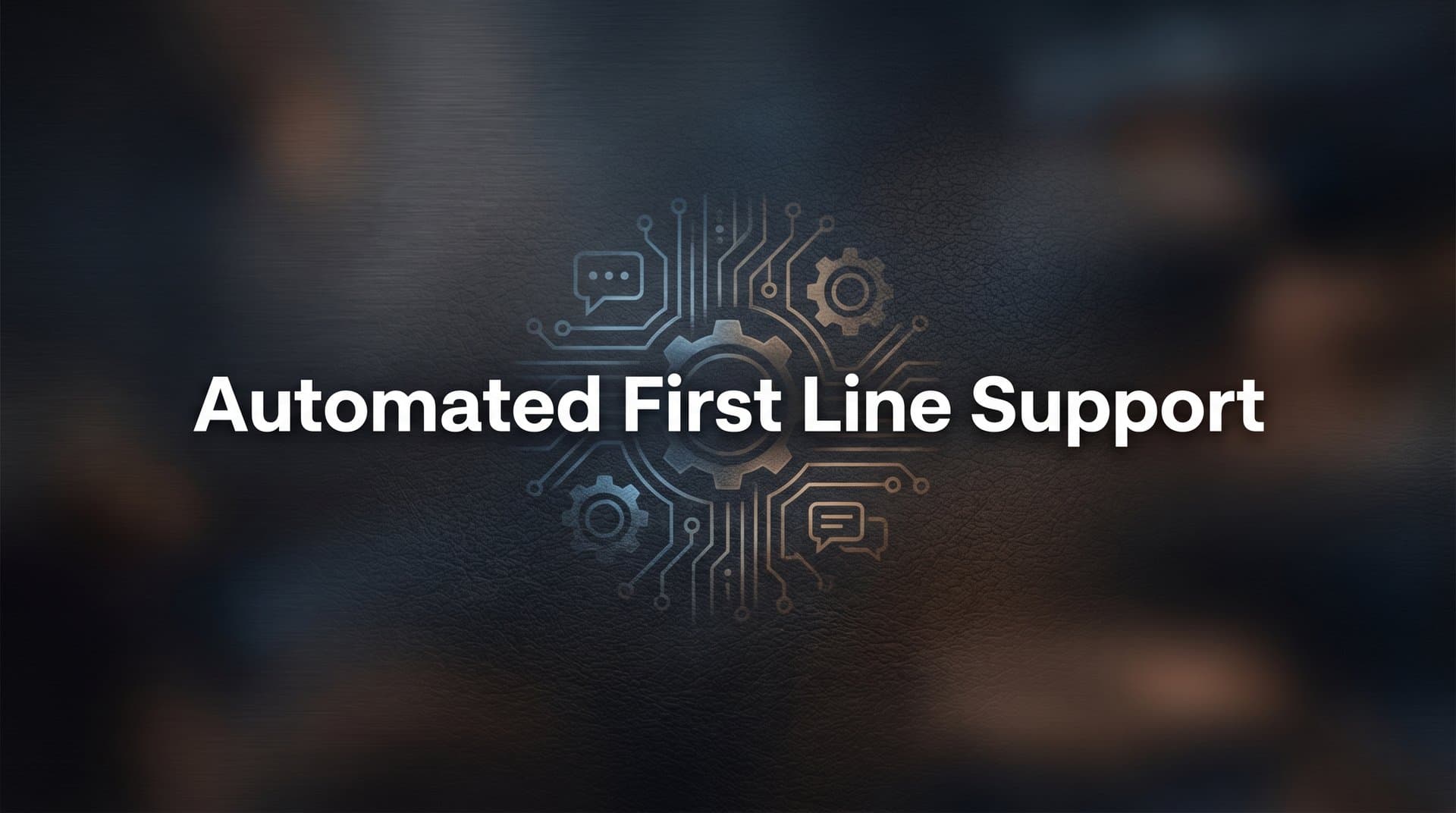 Automated First Line Support: How AI Handles Tier-1 Tickets So Your Team Doesn't Have To