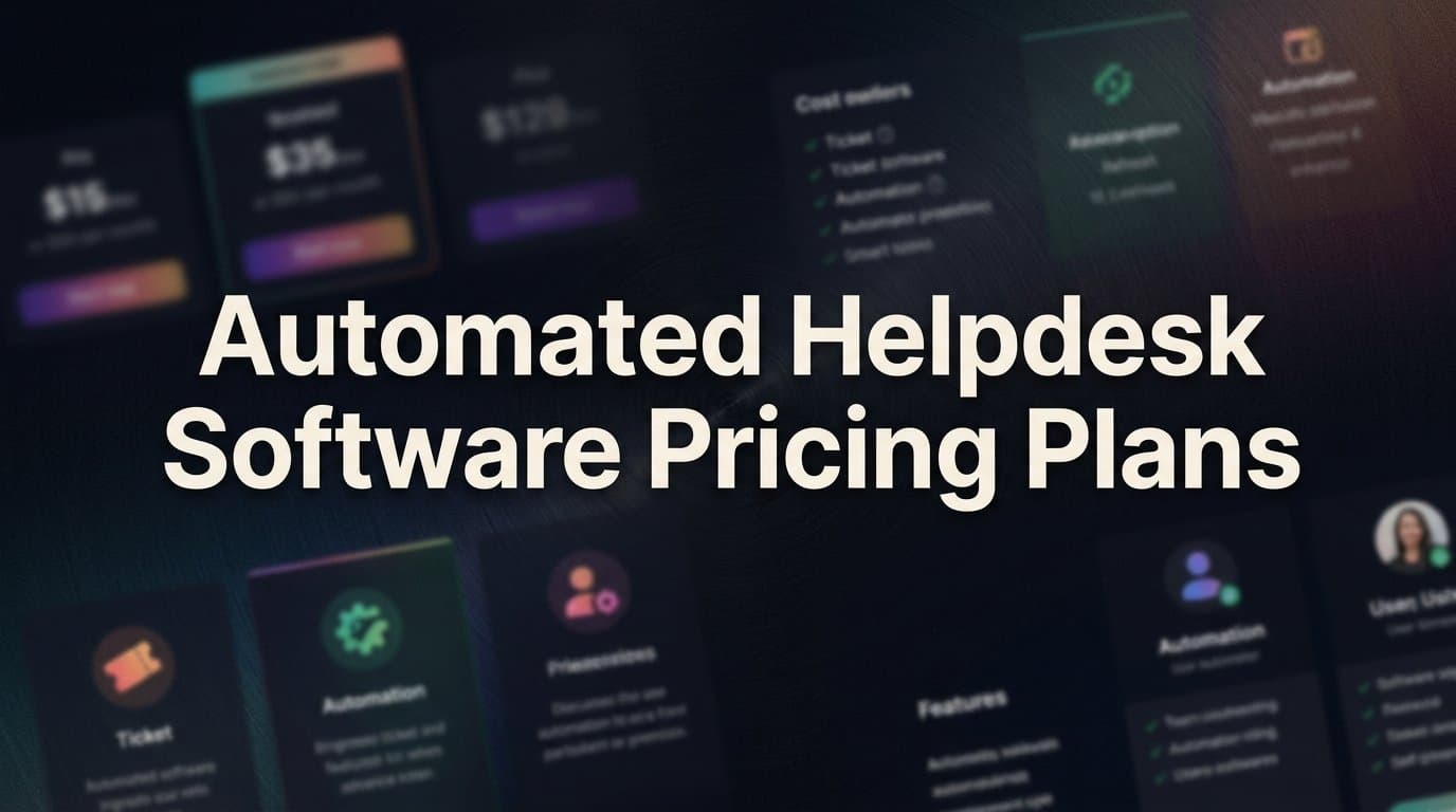 9 Best Automated Helpdesk Software Pricing Plans in 2026