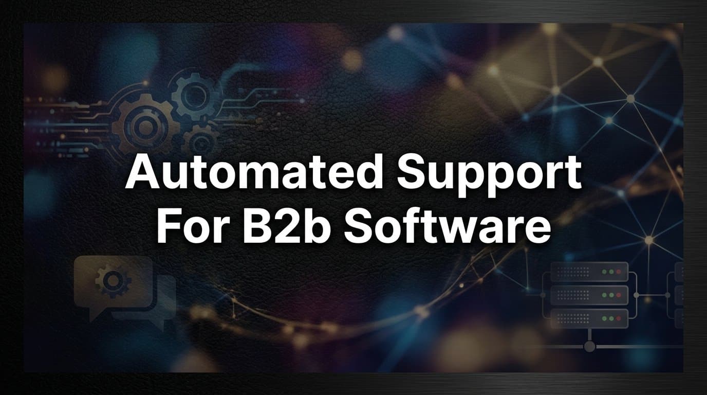 9 Best Automated Support Tools for B2B Software Companies in 2026