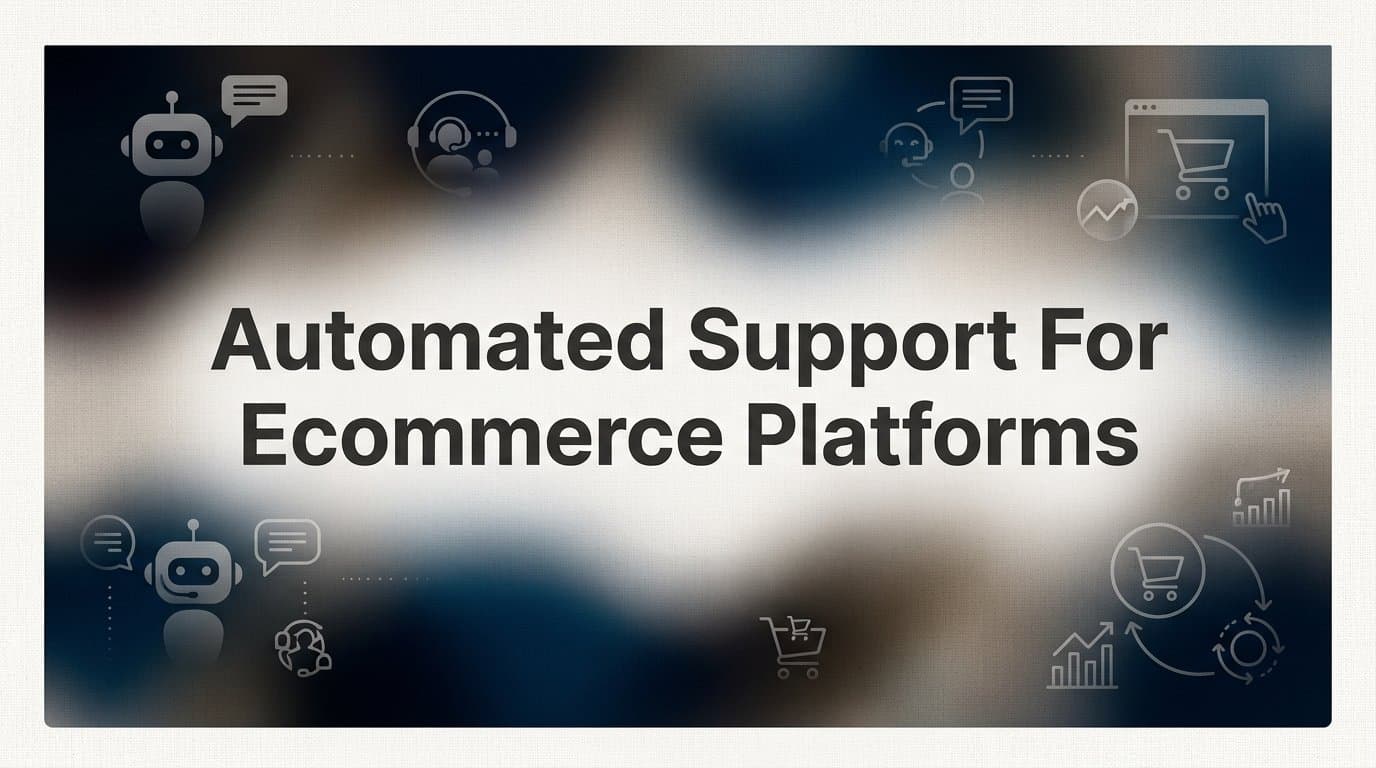 9 Best Automated Support Tools for Ecommerce Platforms in 2026