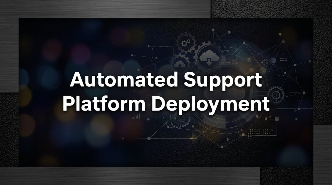 Automated Support Platform Deployment: A Step-by-Step Guide for B2B Teams
