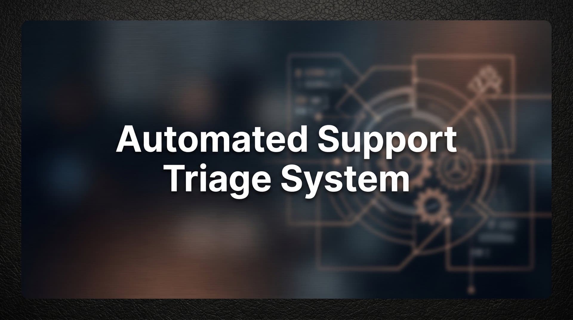 Automated Support Triage System: How AI Prioritizes and Routes Customer Tickets