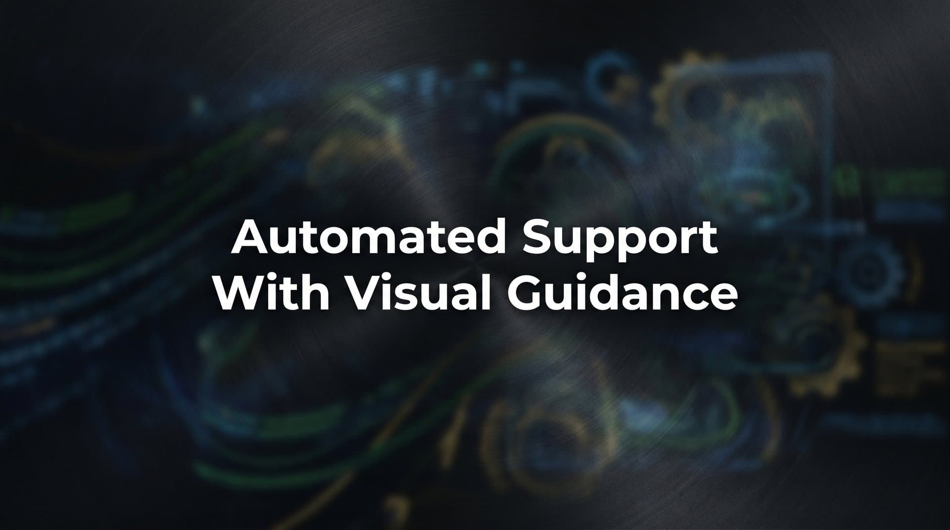 Automated Support with Visual Guidance: How AI Agents Show (Not Just Tell) Users What to Do