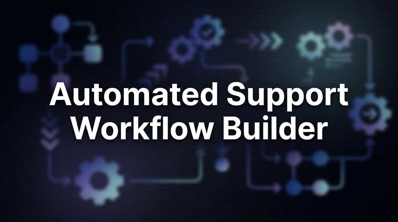 How to Build an Automated Support Workflow: A Step-by-Step Guide