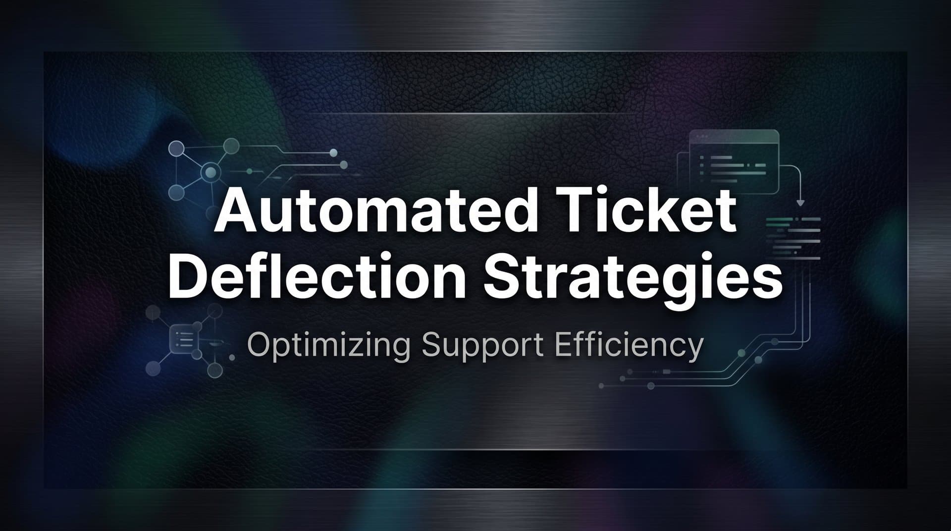 8 Proven Automated Ticket Deflection Strategies to Reduce Support Volume