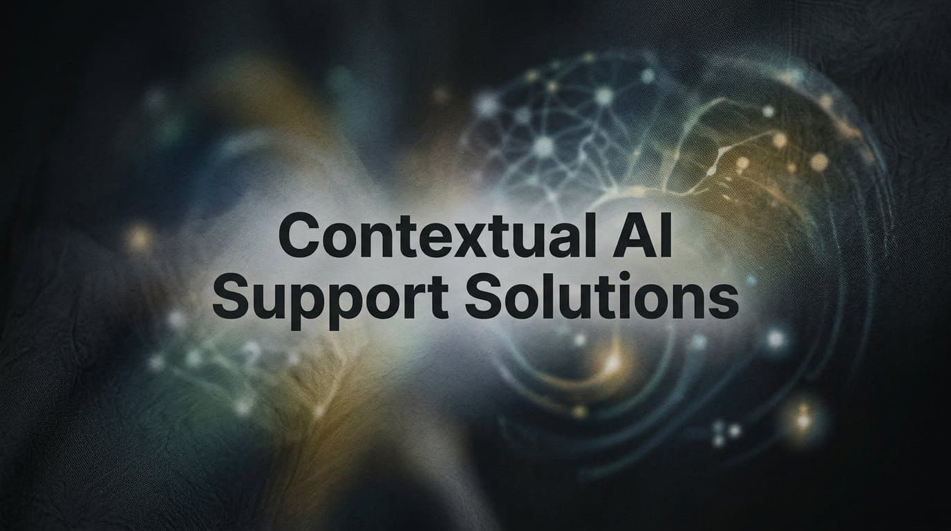 Contextual AI Support Solutions: How Smarter Context Transforms Customer Support