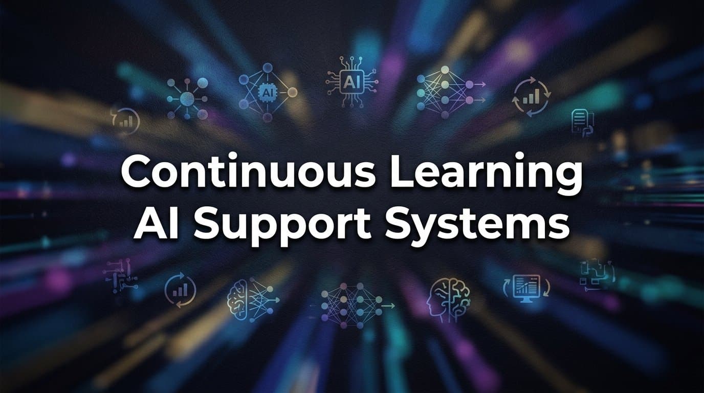 Continuous Learning AI Support Systems: How They Get Smarter With Every Ticket