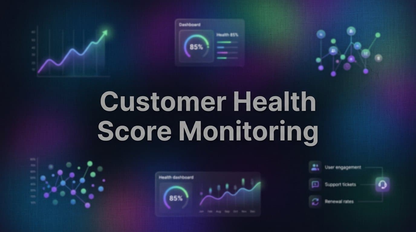 Customer Health Score Monitoring: What It Is and Why It Matters for B2B SaaS