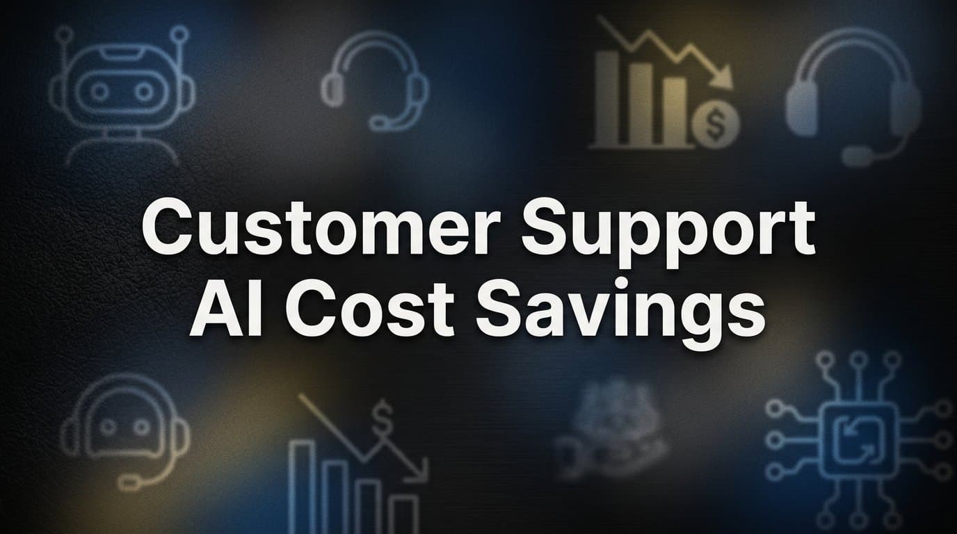 Customer Support AI Cost Savings: What Actually Moves the Needle (and What Doesn't)