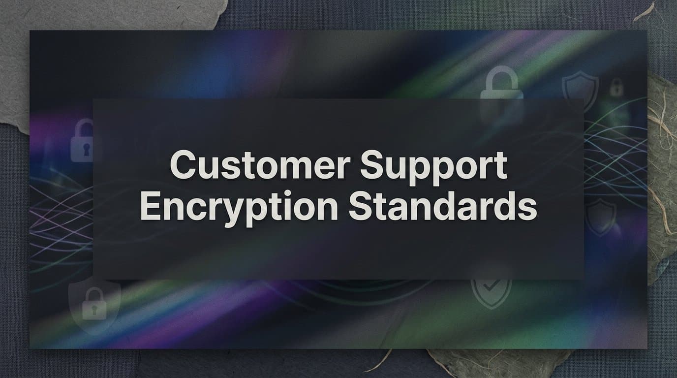 Customer Support Encryption Standards: What B2B Teams Need to Know