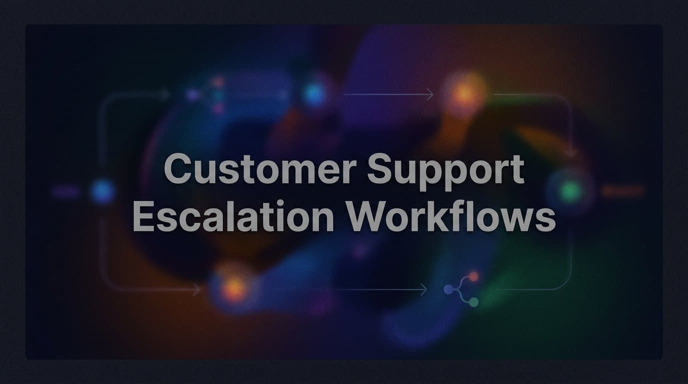 Customer Support Escalation Workflows: How to Build a System That Actually Works