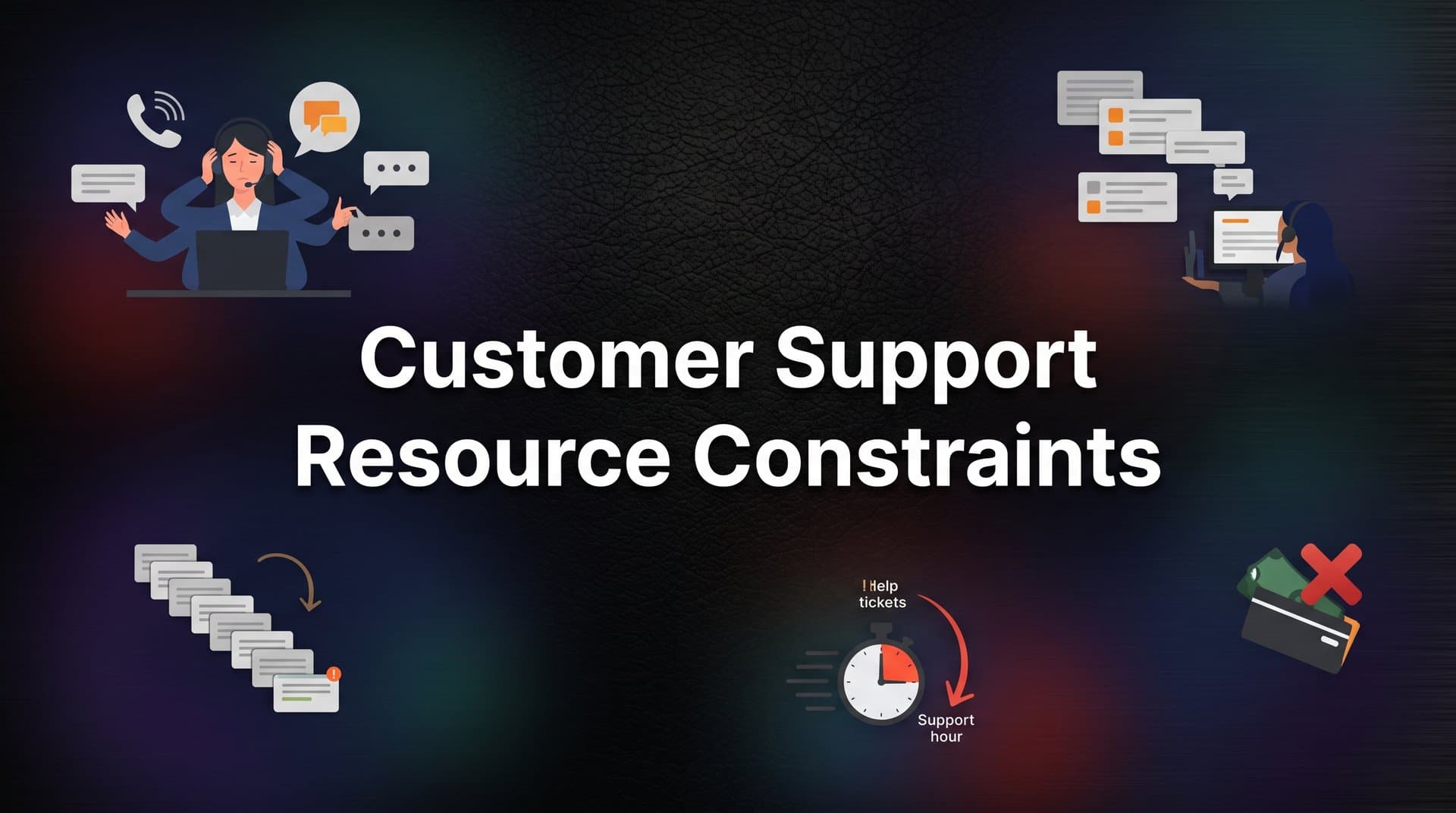 Customer Support Resource Constraints: Why Your Team Is Always Stretched Thin (And What to Do About It)