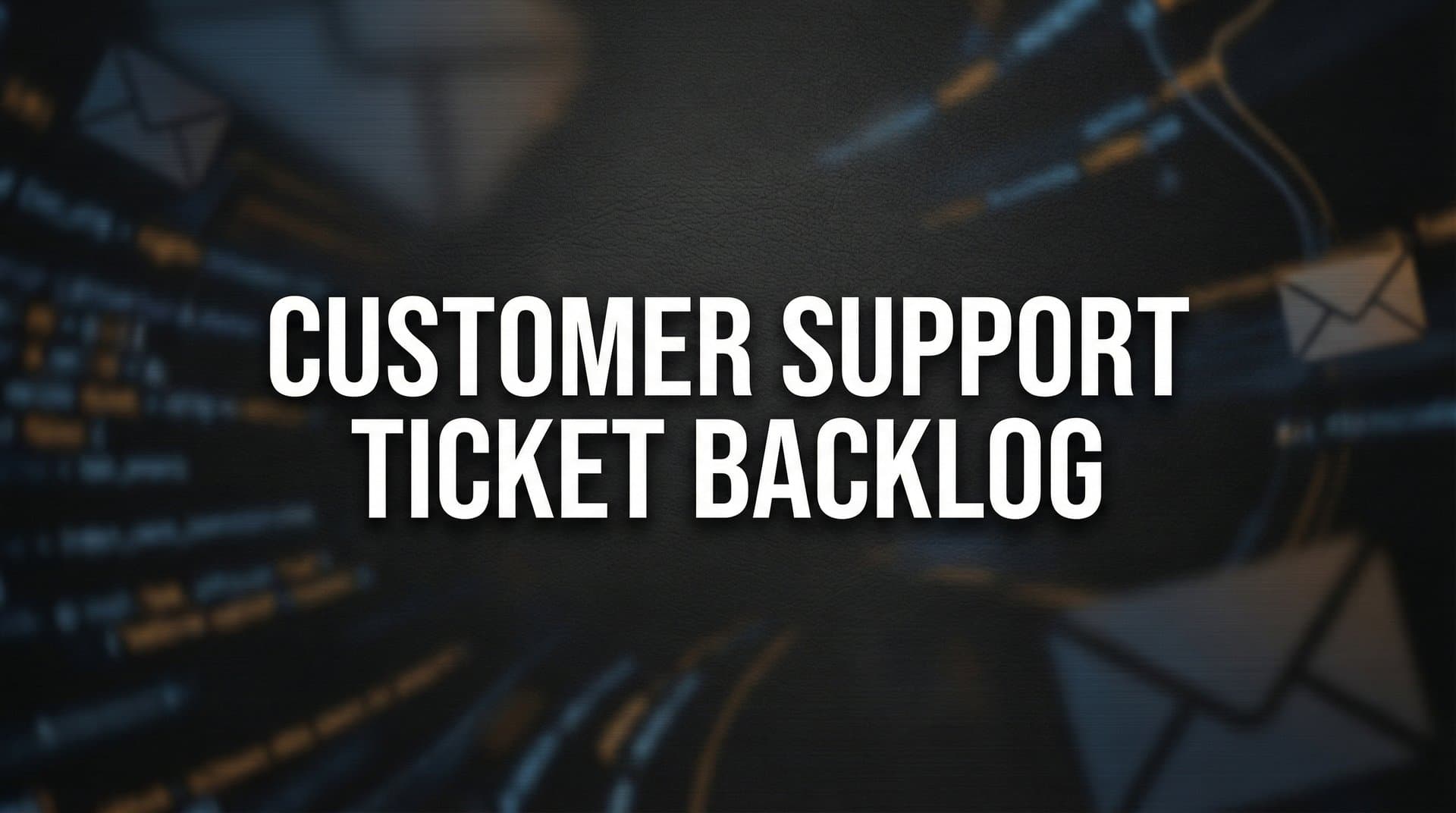 How to Clear Your Customer Support Ticket Backlog: A 6-Step Recovery Plan