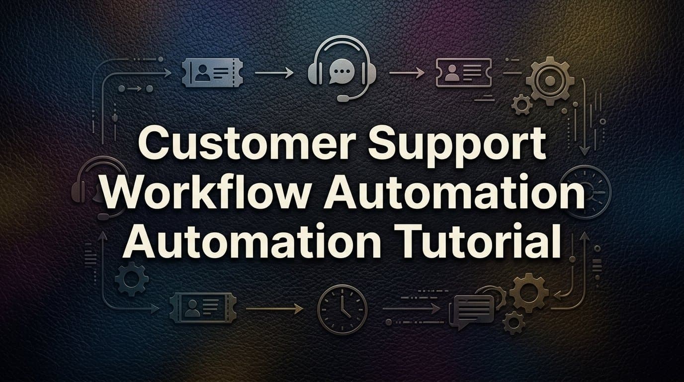 Customer Support Workflow Automation Tutorial: A Step-by-Step Guide for B2B Teams