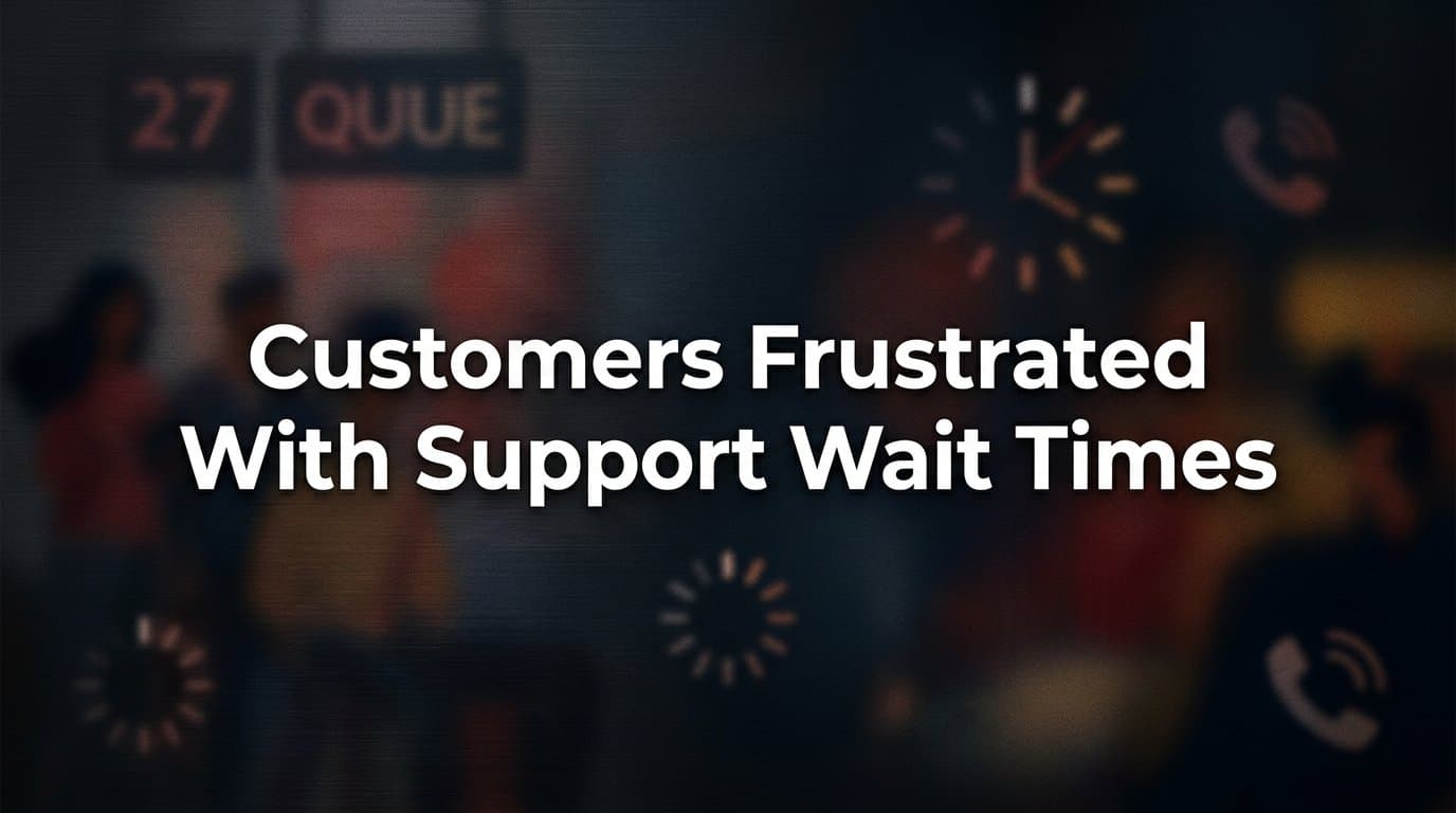 Why Customers Get Frustrated with Support Wait Times (And What Actually Fixes It)