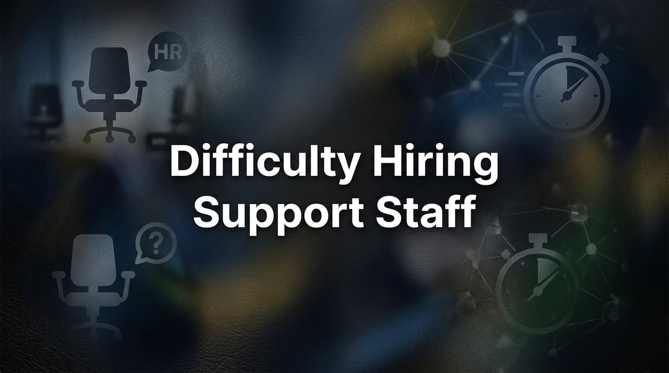 How to Overcome Difficulty Hiring Support Staff: A Step-by-Step Guide for B2B Teams