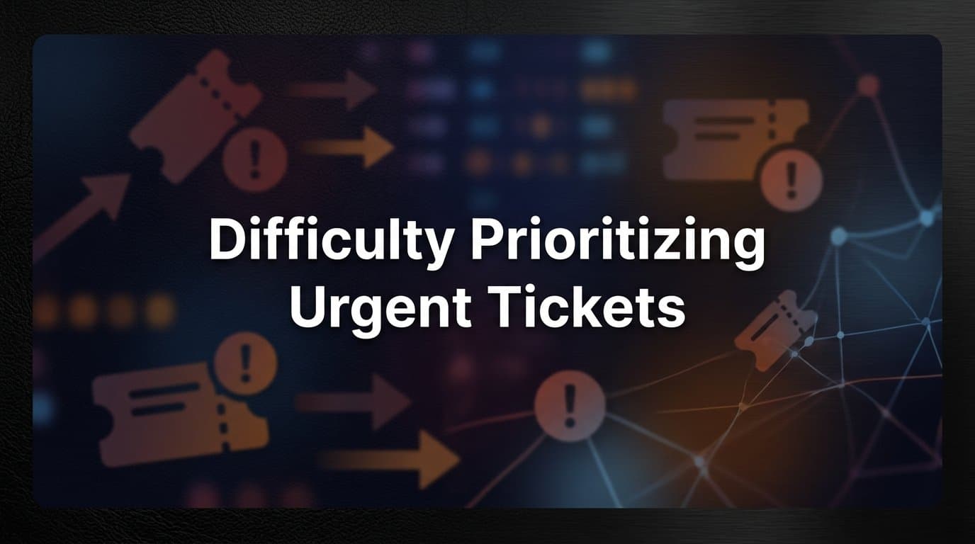 How to Fix Difficulty Prioritizing Urgent Tickets: A Step-by-Step Guide for Support Teams