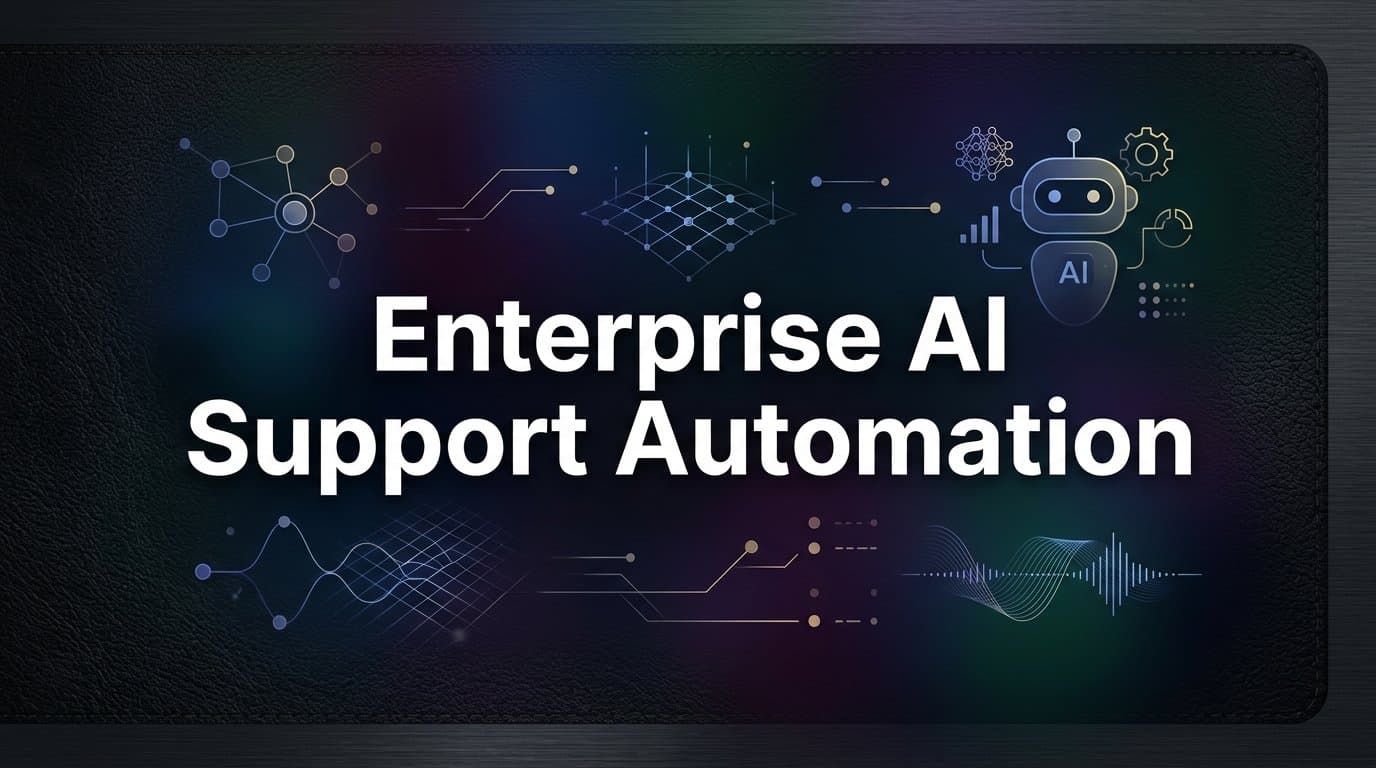 Enterprise AI Support Automation: How It Works and Why It Matters
