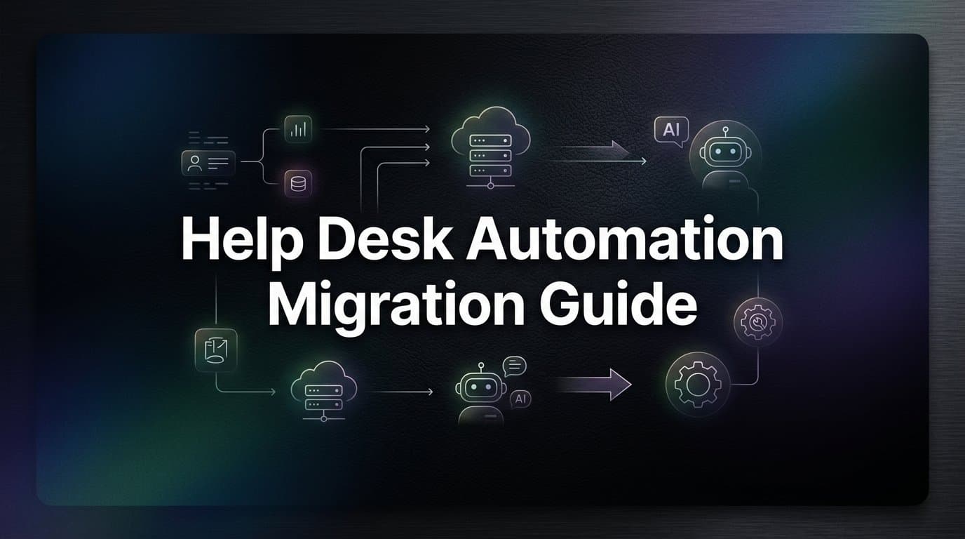 Help Desk Automation Migration Guide: How to Switch Without Breaking Support