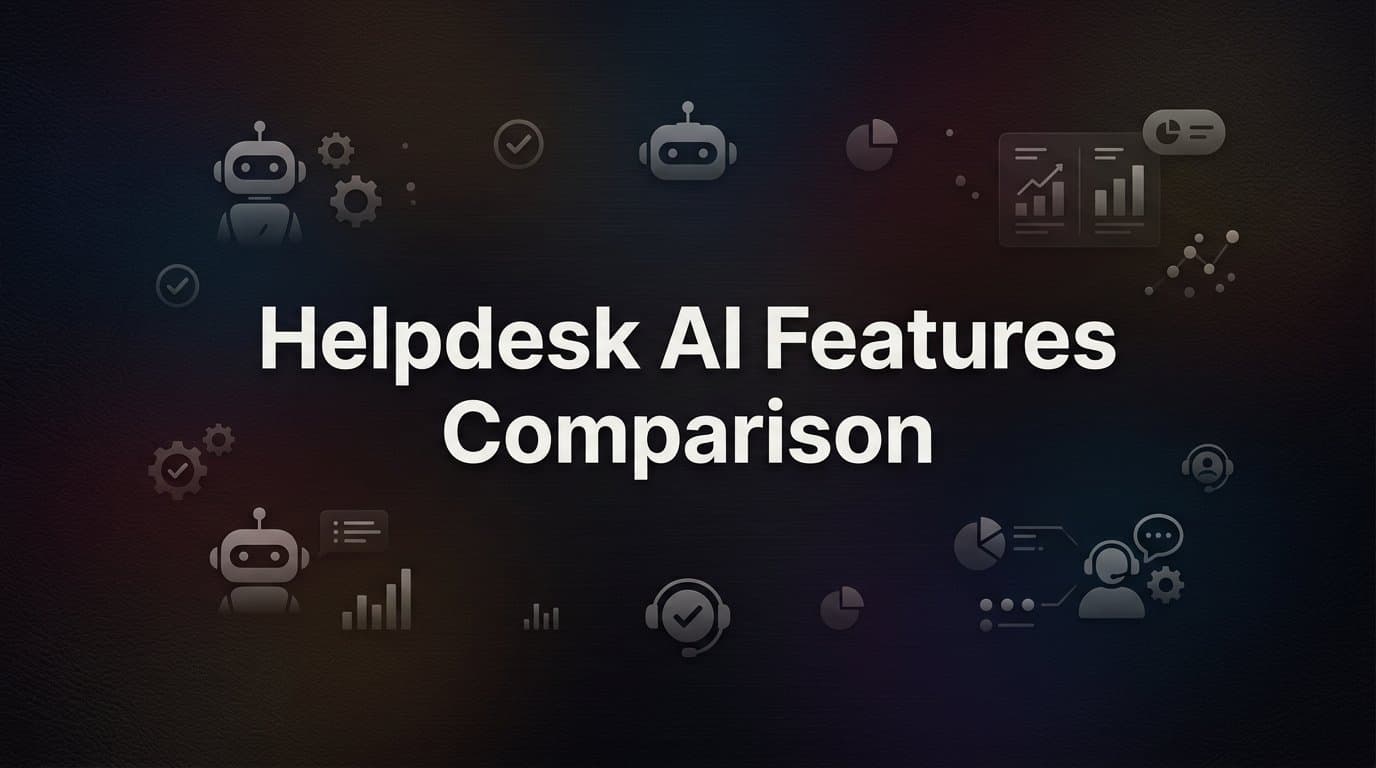 8 Key Helpdesk AI Features to Compare Before You Buy